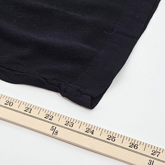 Wilfred Aritzia Wide Leg Cropped Pants Black Women’s Size M Tie Waist Minimalist - Picture 9 of 11